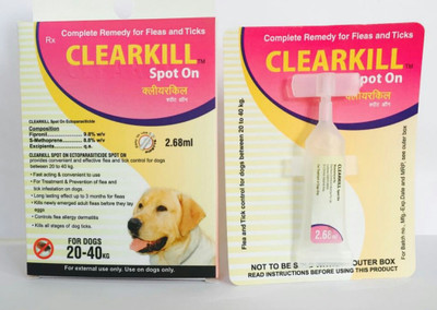 

ClearKill Fleas & Tick Removal Liquid(2.68 ml)