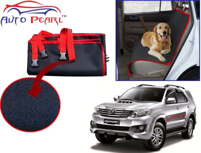 AUTO PEARL Ptc74 - Premium Make Red Black Car For - Toyota Fortuner Hammock Pet Seat Cover(Black, Red Waterproof)