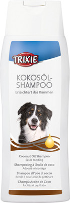 

Trixie Trixie Coconut Oil Shampoo Allergy Relief, Anti-dandruff, Anti-fungal, Anti-itching, Anti-microbial, Anti-parasitic, Conditioning, Flea and Tick, Hypoallergenic, Whitening and Color Enhancing Coconut Oil Dog Shampoo(250 ml)