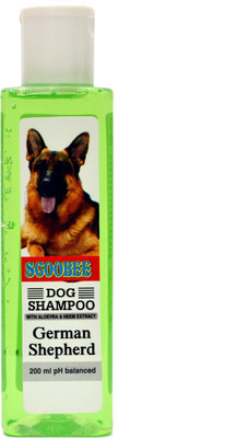 

Scoobee Allergy Relief, Anti-dandruff, Anti-fungal, Anti-itching, Anti-microbial, Anti-parasitic, Conditioning, Flea and Tick, Hypoallergenic, Whitening and Color Enhancing Neem, Aloe Vera Dog Shampoo(200 ml)