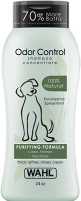 

Wahl Odor Control Anti-dandruff, Flea and Tick, Hypoallergenic, Whitening and Color Enhancing, Allergy Relief, Anti-parasitic, Conditioning, Anti-fungal, Anti-microbial, Anti-itching Dog Shampoo(700)