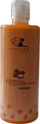 

Petveda Body & Shine Whitening and Color Enhancing, Conditioning Natural Blend Dog Shampoo(500 ml)