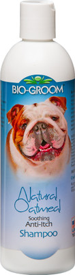 

Bio-Groom Allergy Relief, Anti-dandruff, Anti-fungal, Anti-itching, Anti-microbial, Anti-parasitic, Conditioning, Flea and Tick, Hypoallergenic, Whitening and Color Enhancing Natural Oatmeal Soothing Dog Shampoo(355 ml)
