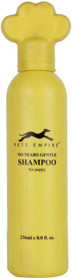 

Pet Empire No Tear Gentle Shampoo 236ML Allergy Relief, Anti-dandruff, Anti-fungal, Anti-itching, Anti-microbial, Anti-parasitic, Conditioning, Flea and Tick, Hypoallergenic, Whitening and Color Enhancing Puppy Dog Shampoo(236 ml)