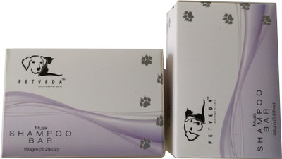 

Petveda Conditioning Whitening and Color Enhancing Musk Dog Shampoo(150 ml)