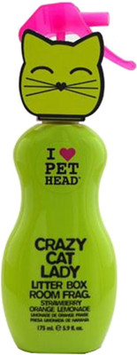 

Pet Head I Love Pet Head Crazy Cat Lady Anti-dandruff, Flea and Tick, Hypoallergenic, Whitening and Color Enhancing, Allergy Relief, Anti-parasitic, Conditioning, Anti-fungal, Anti-microbial, Anti-itching Cat Shampoo(175)