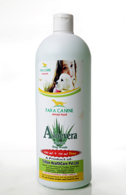 

Para Canine Allergy Relief, Anti-dandruff, Anti-fungal, Anti-itching, Anti-microbial, Anti-parasitic, Conditioning, Flea and Tick, Hypoallergenic, Whitening and Color Enhancing Aloe Vera Dog Shampoo(1100 ml)