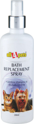 

All4pets Allergy Relief, Anti-dandruff, Anti-fungal, Anti-itching, Anti-microbial, Anti-parasitic, Conditioning, Flea and Tick, Hypoallergenic, Whitening and Color Enhancing Kiwi Mellon Dog Shampoo(200 ml)
