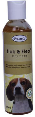 

Petswill Flea and Tick Allergy Relief, Anti-dandruff, Anti-fungal, Anti-itching, Anti-microbial, Anti-parasitic, Conditioning, Flea and Tick, Hypoallergenic, Whitening and Color Enhancing Dog Shampoo(200 ml)