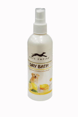 

Pet Empire Dry Bath Lemon 250ML Allergy Relief, Anti-dandruff, Anti-fungal, Anti-itching, Anti-microbial, Anti-parasitic, Conditioning, Flea and Tick, Hypoallergenic, Whitening and Color Enhancing Lemon Dog Shampoo(250 ml)