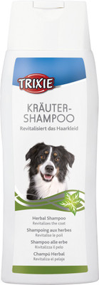 

Trixie Trixie Herbal Shampoo Allergy Relief, Anti-dandruff, Anti-fungal, Anti-itching, Anti-microbial, Anti-parasitic, Conditioning, Flea and Tick, Hypoallergenic, Whitening and Color Enhancing Herbal Dog Shampoo(250 ml)