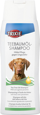 

Trixie Trixie Tea Tree Oil Shampoo Allergy Relief, Anti-dandruff, Anti-fungal, Anti-itching, Anti-microbial, Anti-parasitic, Conditioning, Flea and Tick, Hypoallergenic, Whitening and Color Enhancing Tea Tree Dog Shampoo(250 ml)