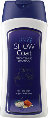 

All4pets Whitening and Color Enhancing Yogurt, Honey Dog Shampoo(200 ml)