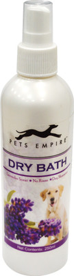 

Pet Empire Dog Dry Bath Lavender 250ML Allergy Relief, Anti-dandruff, Anti-fungal, Anti-itching, Anti-microbial, Anti-parasitic, Conditioning, Flea and Tick, Hypoallergenic, Whitening and Color Enhancing Lavender Dog Shampoo(250)