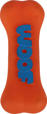 Sollar's Toy Bone With Woof Rubber Fetch Toy For Dog