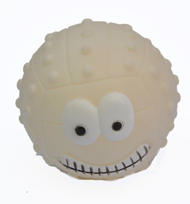 

Ginipet Rubber Ball, Chew Toy, Fetch Toy, Squeaky Toy, Training Aid, Rubber Toy, Soft Toy For Dog