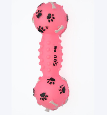 

Ginipet Rubber Bone, Chew Toy, Fetch Toy, Squeaky Toy, Training Aid, Rubber Toy, Soft Toy For Dog