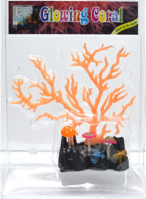 

Creative Spinach Glowing Coral in The Dark For Aquarium Silicone Rubber Toy For Fish