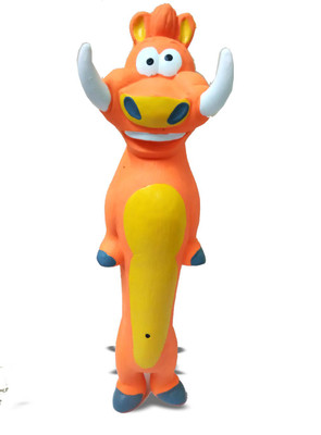 

Super Dog Latex Squeeze Toy Pumba Rubber Squeaky Toy For Dog
