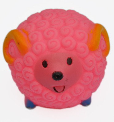

Ginipet Rubber Chew Toy, Fetch Toy, Squeaky Toy, Training Aid, Rubber Toy, Soft Toy For Dog