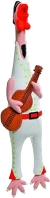

Karlie Crazy Chicken Rock N Roll Squeaky Toy For Dog