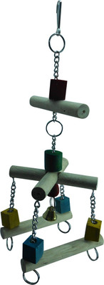 

KSK Wooden, Steel Chew Toy For Bird