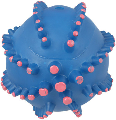 

Pets Pal Super Squeeze Spike with sound Rubber Ball For Dog
