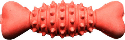 Love N Care Studded - Medium Rubber Bone For Dog