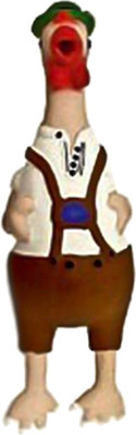 

Karlie Carzy Chicken Latex Bavarian Squeaky Toy For Dog