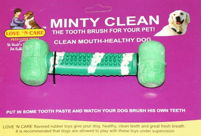

Love N Care Minty Clean - Small Rubber Tug Toy For Dog