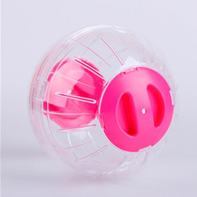 

Anokhe Collections 18.5 cm Transparent Running cum exercise Ball For Hamster / Dwarf / Gerbil / Mice (Pink) Plastic Ball For Hamster