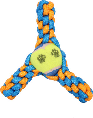 

SRI Imported High Quality,Tennis Ball, Rope Tug, Chew Toy For Puppy/Small Dog Polyester Fetch Toy For Dog