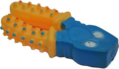 

Ginipet Rubber Chew Toy, Squeaky Toy, Training Aid, Rubber Toy, Soft Toy For Dog