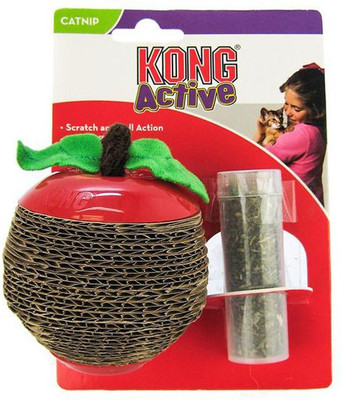 

Kong Scratch Apple Fetch Toy For Cat