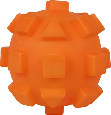 

Sollar's Rect.Spikes Rubber Ball For Dog