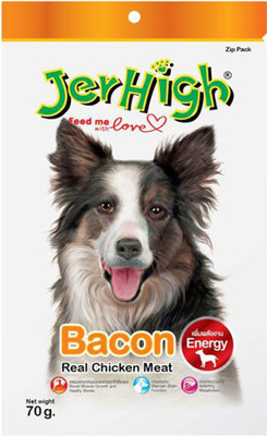 

JerHigh Bacon 70g Chicken Dog Treat(100 g)