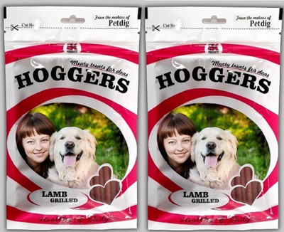 

Hoggers Grilled Lamb Dog Treat(200 g, Pack of 2)