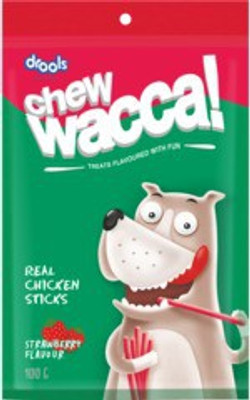 

Drools Chewwacca - Strawberry Flavour Chicken Dog Treat(100 g, Pack of 1)