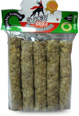 

Super Dog Munchy Kabab Natural 10 Pieces Dog Treat(200 g, Pack of 3)