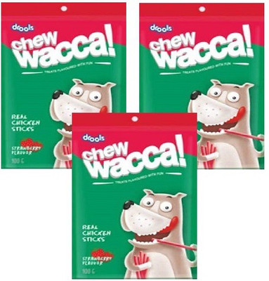 

Drools Chewwacca Strawberry Chicken Dog Treat(100 g, Pack of 3)