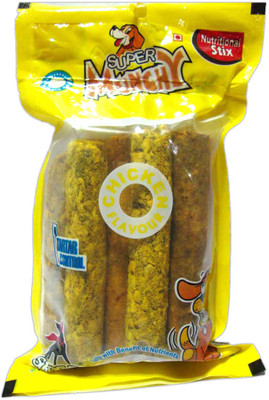 

Super Dog Munchy Kabab 10 Pieces Chicken Dog Treat(200 g, Pack of 3)