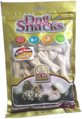 

Gnawlers High Protein Bone Small 30 pieces Milk Dog Treat(270 g)