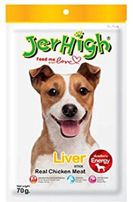 

Jerhigh Treat Liver Dog Treat(70 g, Pack of 6)