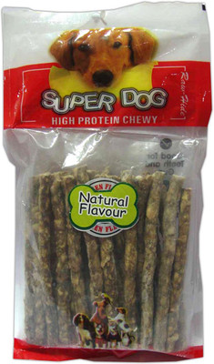 

Super Dog Munchy Sticks Natural 25 Pieces Dog Treat(200 g, Pack of 2)