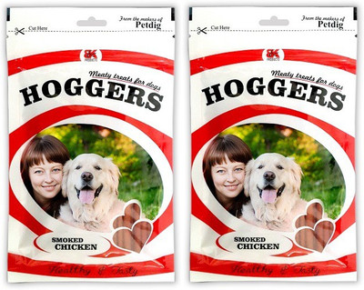 

Hoggers Smoked Chicken Dog Treat(200 g, Pack of 2)