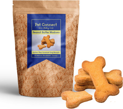 

Pet Connect Peanut Butter Madness Doggie Biscuits Peanut Butter Dog Treat(250 g)