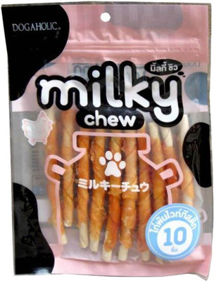 

ABK Dogaholic Milky Chew Chicken Stick Style Milk Dog Treat