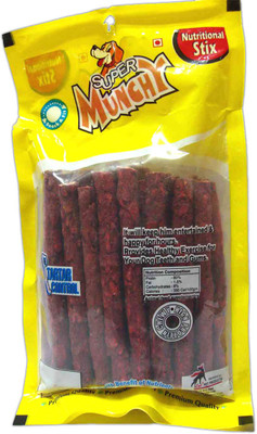 

Super Dog Munchy Sticks 10 Pieces Lamb Dog Treat(80 g, Pack of 4)