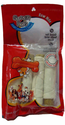 

Super Dog Chewy Retriever Role 4 pieces Chicken Dog Treat(250 g, Pack of 2)
