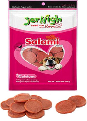 

JerHigh Salami Dog Treat(100 g)